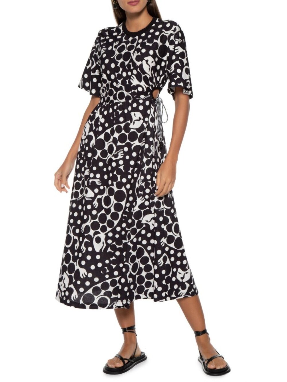 NWT FARM RIO DRESS SIZE SMALL( P IN TAG)  PK3279 DI52 100%COTTON!!!